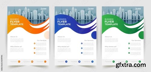 Business Flyer Template Design 2 21xAI