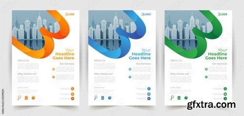 Business Flyer Template Design 2 21xAI