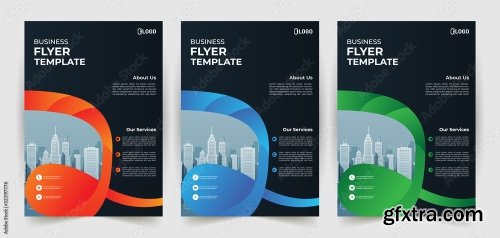 Business Flyer Template Design 2 21xAI