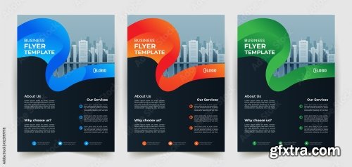 Business Flyer Template Design 2 21xAI