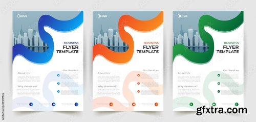 Business Flyer Template Design 2 21xAI