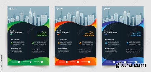 Business Flyer Template Design 2 21xAI