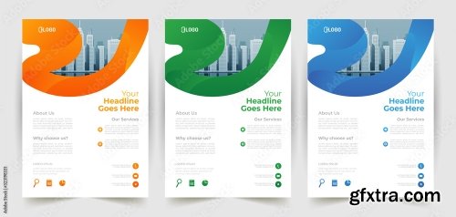 Business Flyer Template Design 2 21xAI