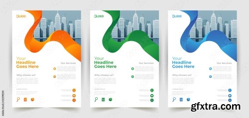 Business Flyer Template Design 2 21xAI