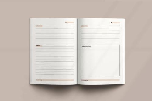 Note Book Brochure Template