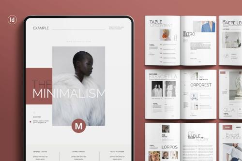 Minimal Magazine Template