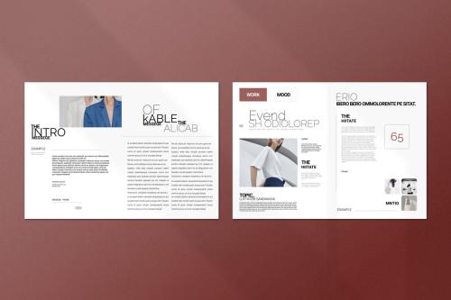 Minimal Magazine Template