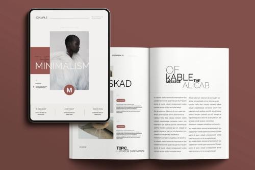 Minimal Magazine Template