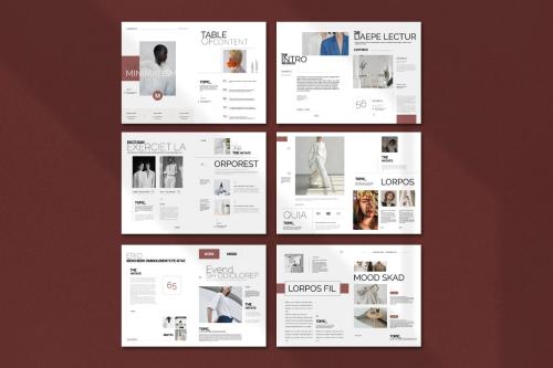 Minimal Magazine Template