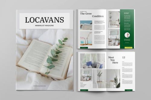 Minimalist Magazine Template