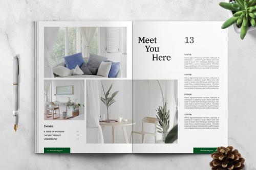 Minimalist Magazine Template