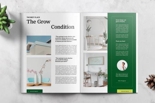 Minimalist Magazine Template