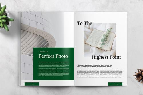 Minimalist Magazine Template