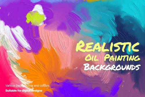 Realistic Oil Painting Backgrounds