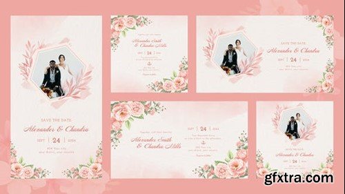 Videohive Simplicity Wedding Invitation 52565811