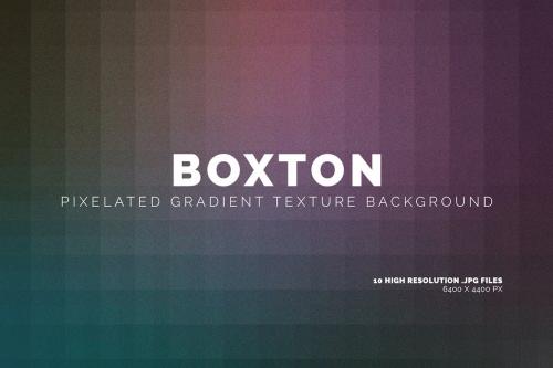 Boxton Pixelated Gradient Texture Background