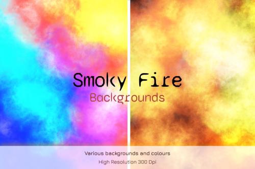 Smoky Fire Backgrounds