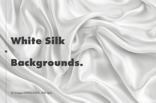 White Silk Backgrounds