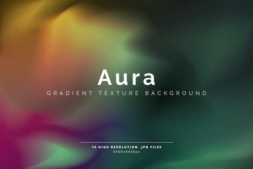 Aura Gradient Texture Background