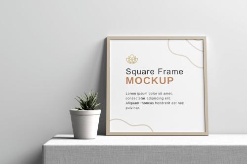 Square Frame Mockup