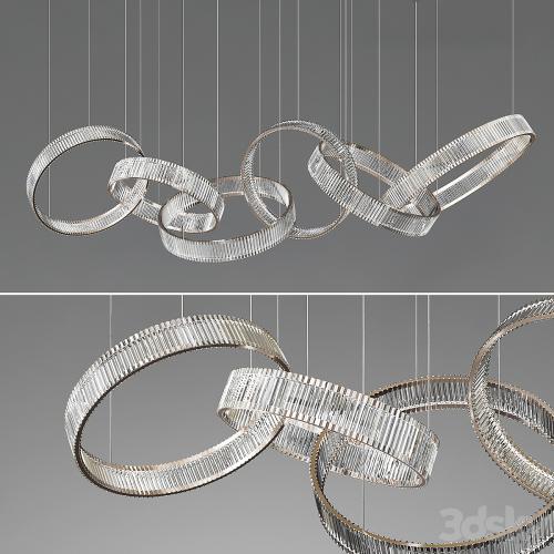 Crystal Ring Chandelier