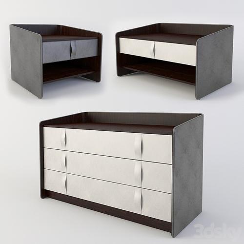 chest of drawers and cabinets Flou Gentleman