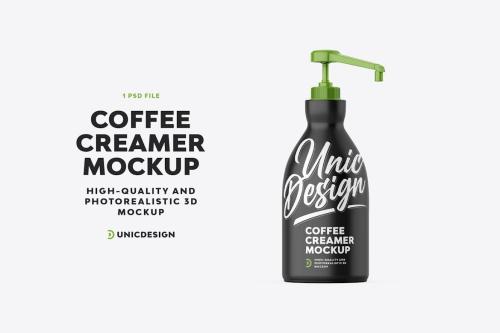 Coffee Creamer Mockup