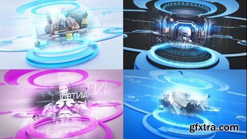 Videohive Clean Futuristic Slideshow 52590178