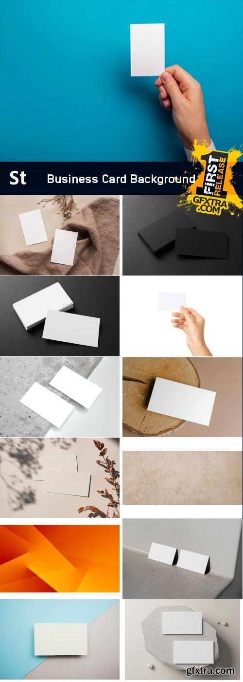 Amazing Photos, Business Card Background 100xJPEG