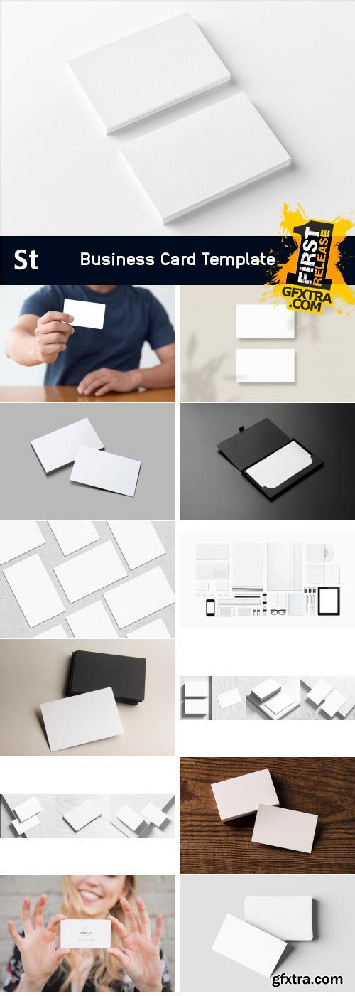 Amazing Photos, Business Card Template 100xJPEG