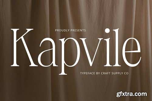 Kapvile – Elegant Font 8XN4M6T