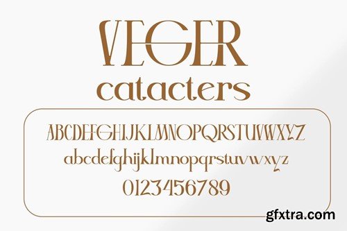 VEGER - Modern Elegant Font 2D8PL5V