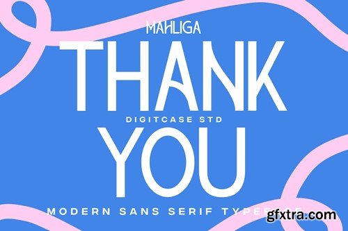 Mahliga - Modern Sans Serif Typeface KK5W2VE