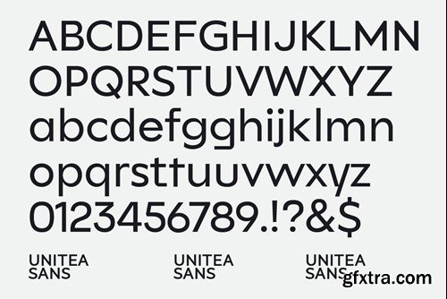 Unitea Sans Serif Family UJL6HFN