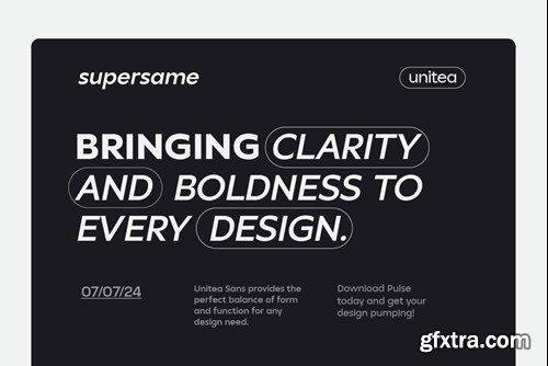 Unitea Sans Serif Family UJL6HFN