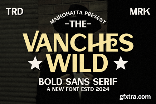 Vanches Wild - Bold Sans Serif M3FUMXF