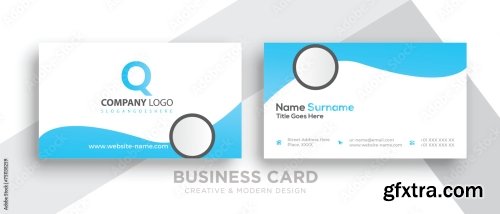 Business Card Template Design 20xAI