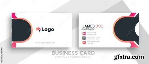 Business Card Template Design 20xAI