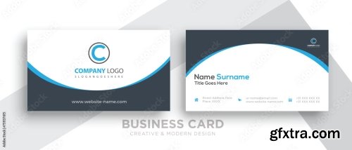 Business Card Template Design 20xAI