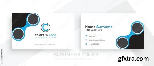 Business Card Template Design 20xAI