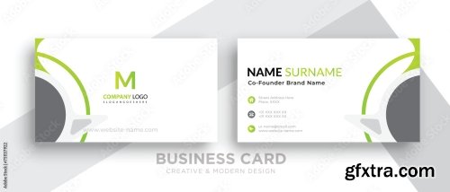 Business Card Template Design 20xAI