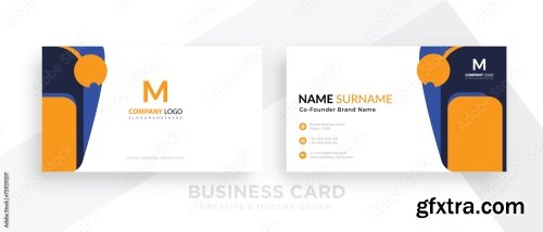 Business Card Template Design 20xAI