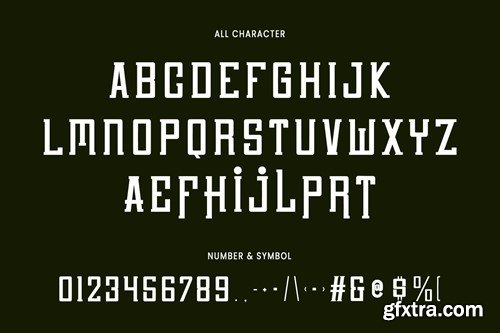 Corner Field Slab Serif Display Font H9Y7H8R