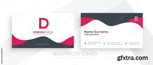 Business Card Template Design 20xAI