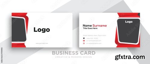 Business Card Template Design 20xAI