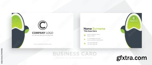 Business Card Template Design 20xAI