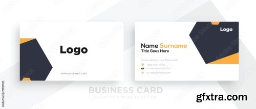 Business Card Template Design 20xAI