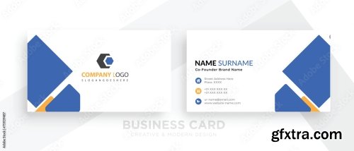 Business Card Template Design 20xAI