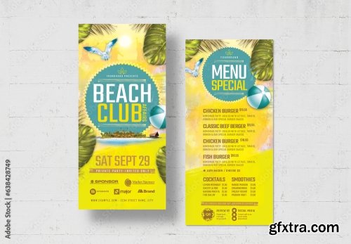 Music Dj And Nightclub Flyer 18 20xPSD