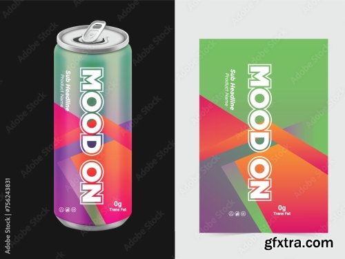 Beer Label Vector Visual 15xAI